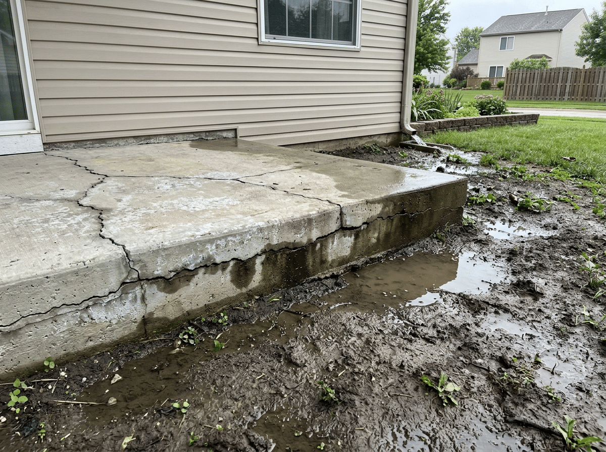 slab leak under home foundation water damage